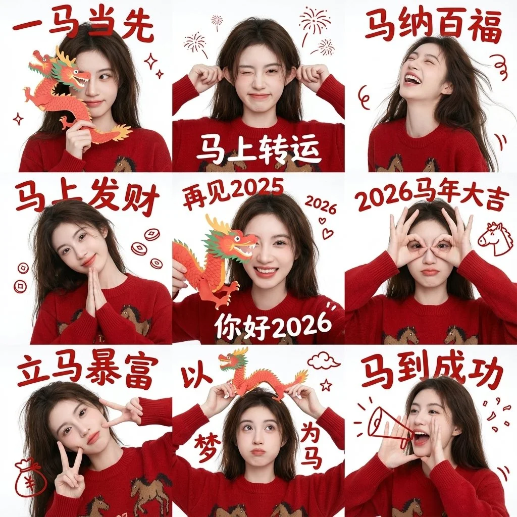AI New Year Photo