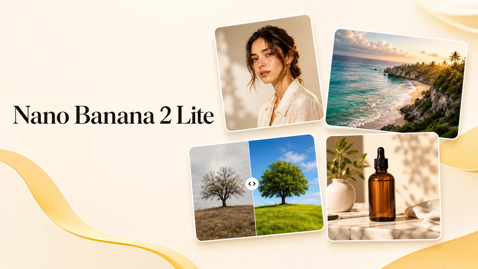 Exemplos de geração e edição com Nano Banana Lite